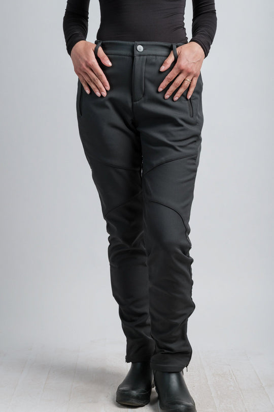 Women's Gray High Waist V2 Adventure Water Resistant Pants