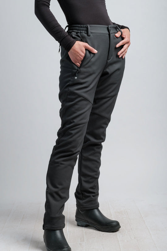 Women's Gray High Waist V2 Adventure Water Resistant Pants