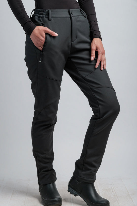 Women's Gray High Waist V2 Adventure Water Resistant Pants