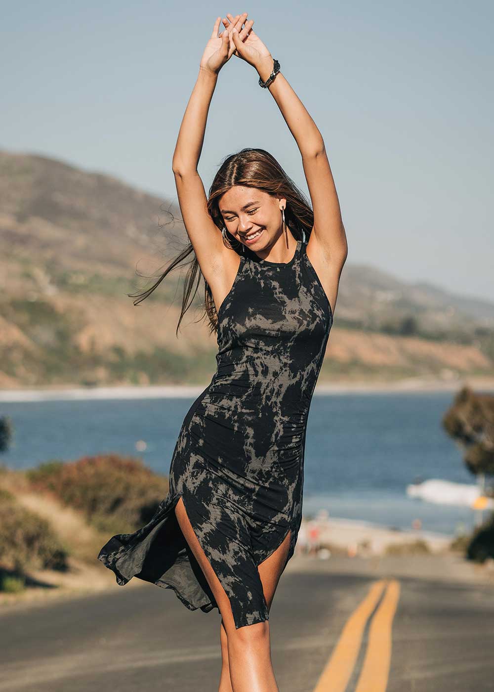 Nova Dress in HEMP Lyocell