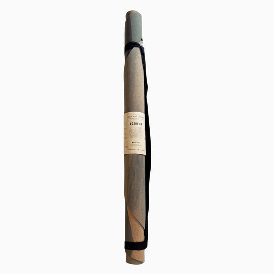 Soft Skies Round Cork Yoga Mat | Multi-use | 53" dia