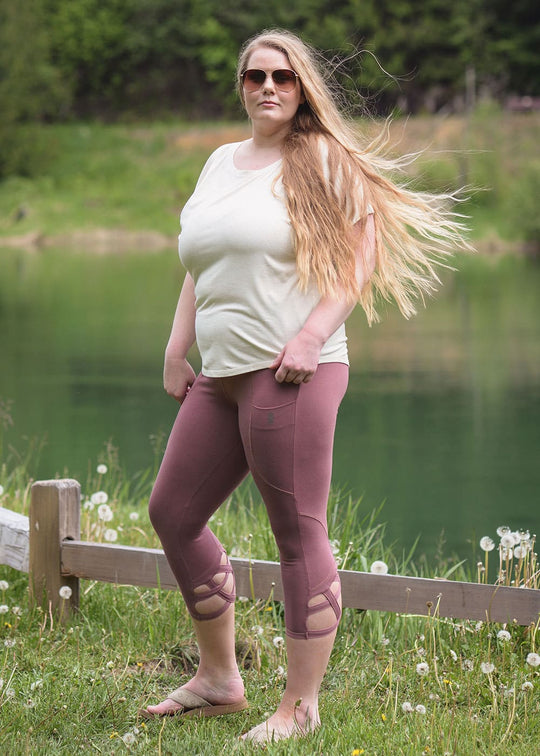 Sage Tee in Bamboo & Organic Cotton