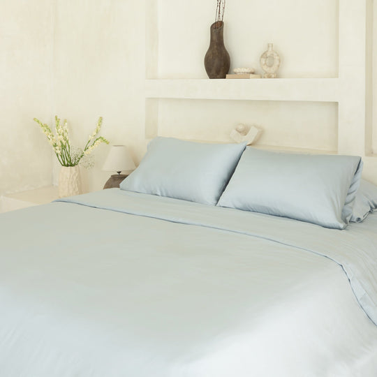Organic Bamboo Sateen Bed Sheet Set