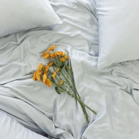 Organic Bamboo Sateen Bed Sheet Set