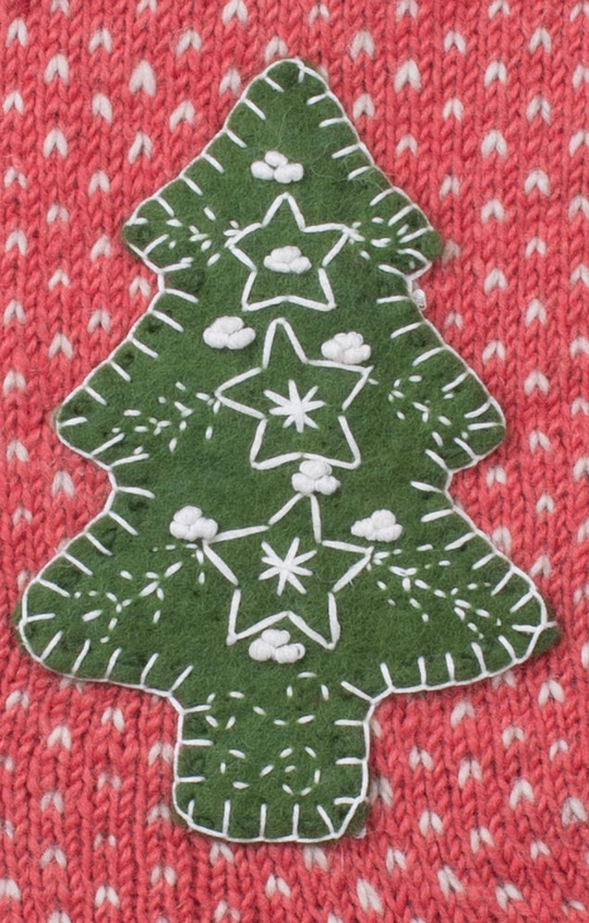 Tannenbaum Knit Christmas Stocking