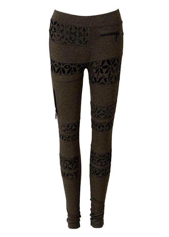 Sinner Leggings in Bamboo & Organic Cotton (BATIK) Print