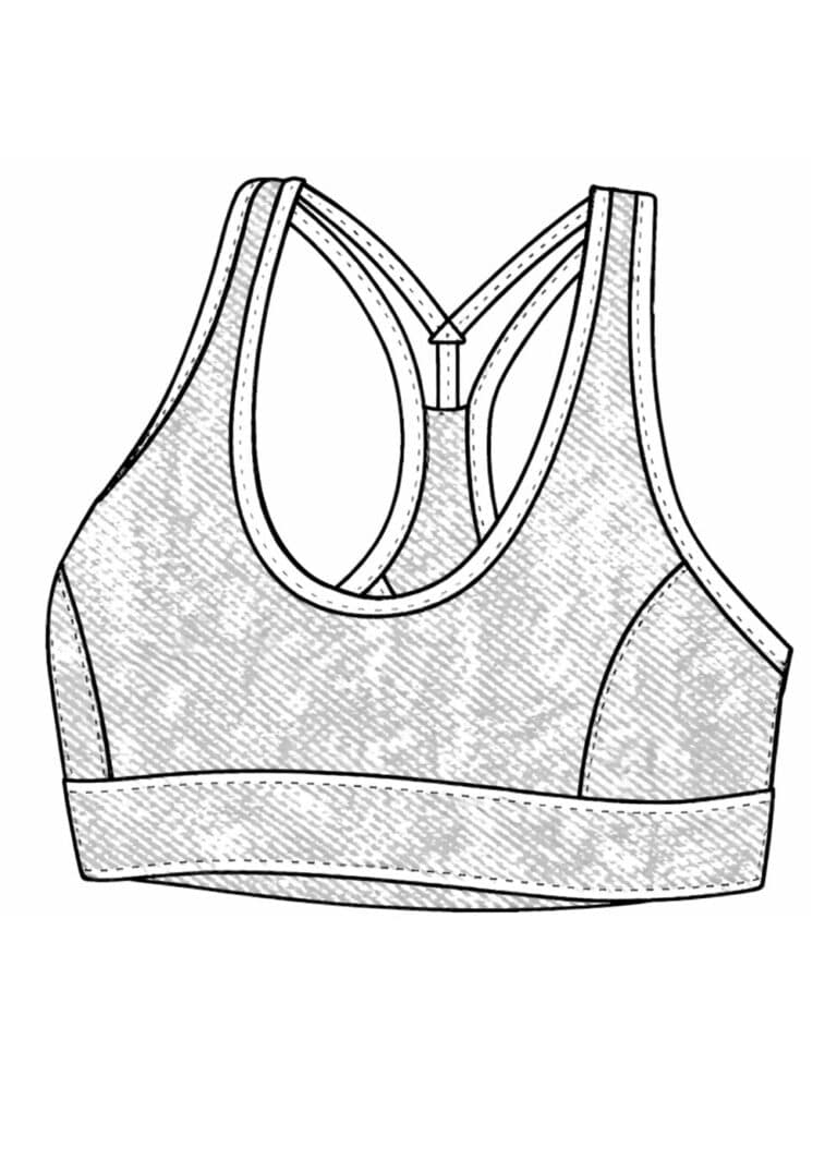 SURGE Bra in Organic Cotton &amp; Modal