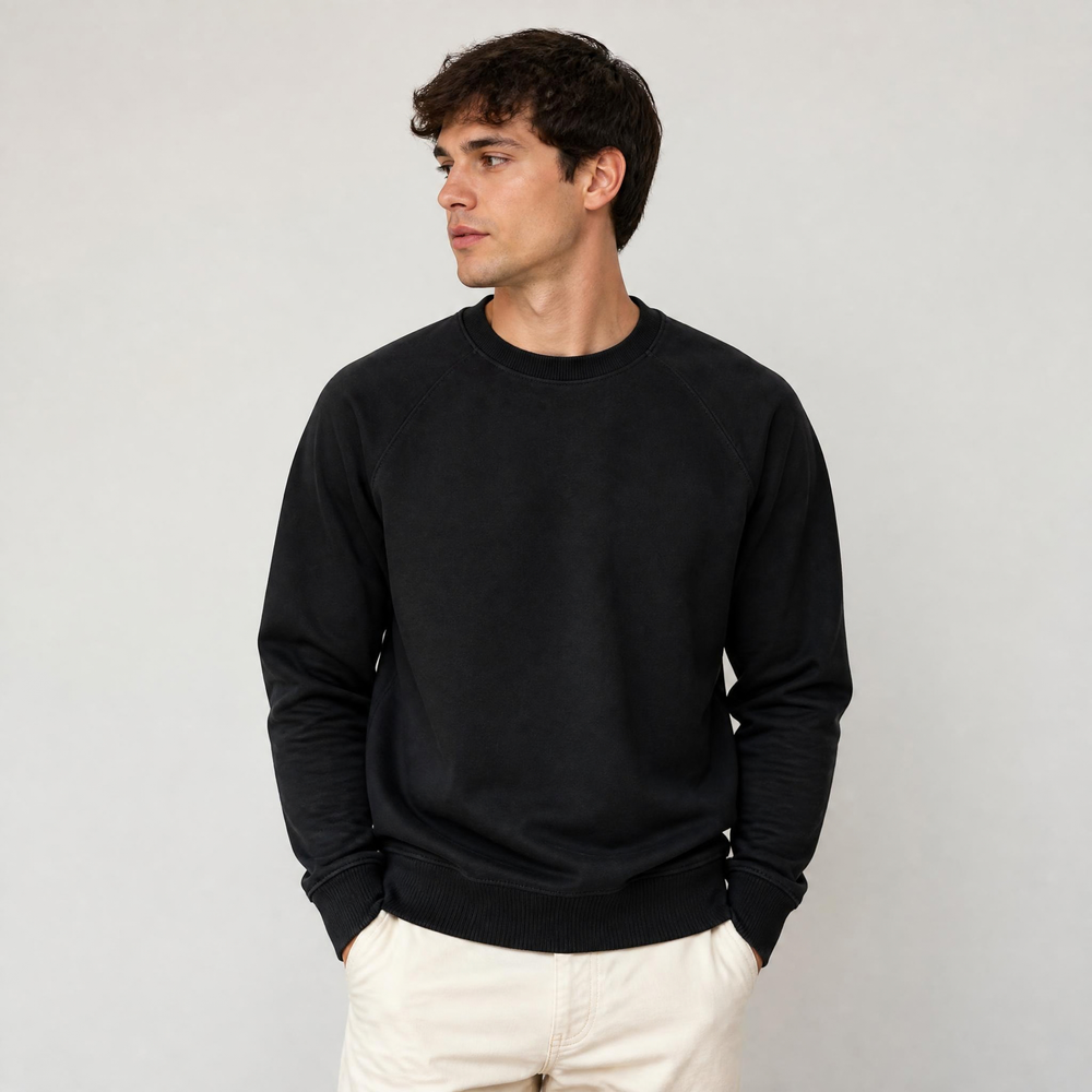 Hemp Terry Fleece Crewneck
