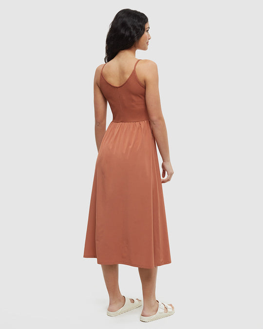 Juneau Dress in Clay Tile
