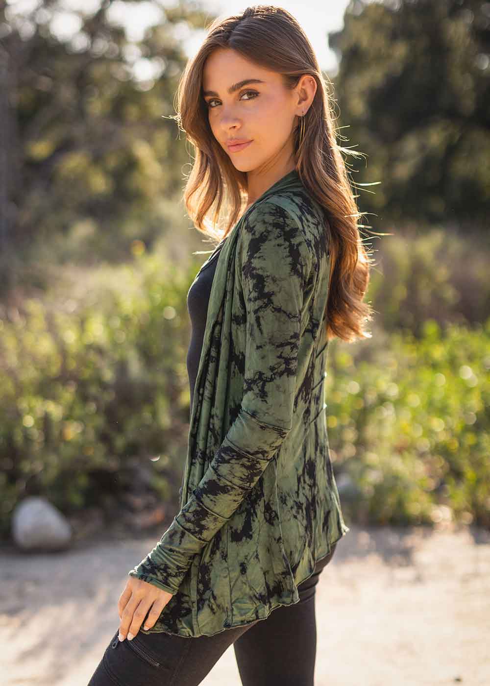 Twilight Tie-Dye Cardigan 2.0 HEMP