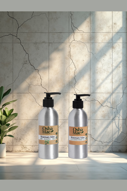 Rosemary Mint Hair Shampoo & Conditioner