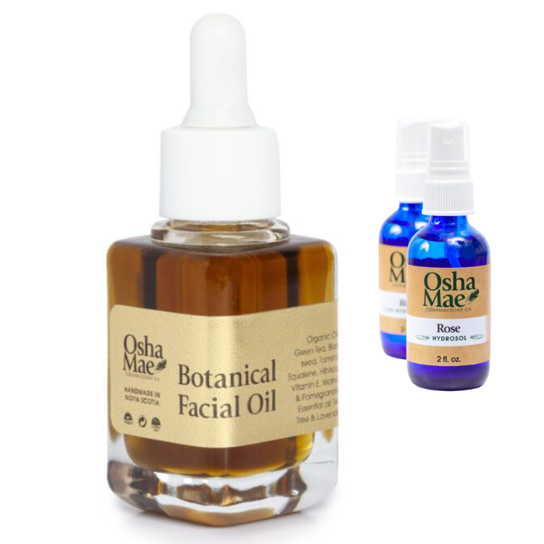 Botanical Facial Serum & Rose Hydrosol - DUO