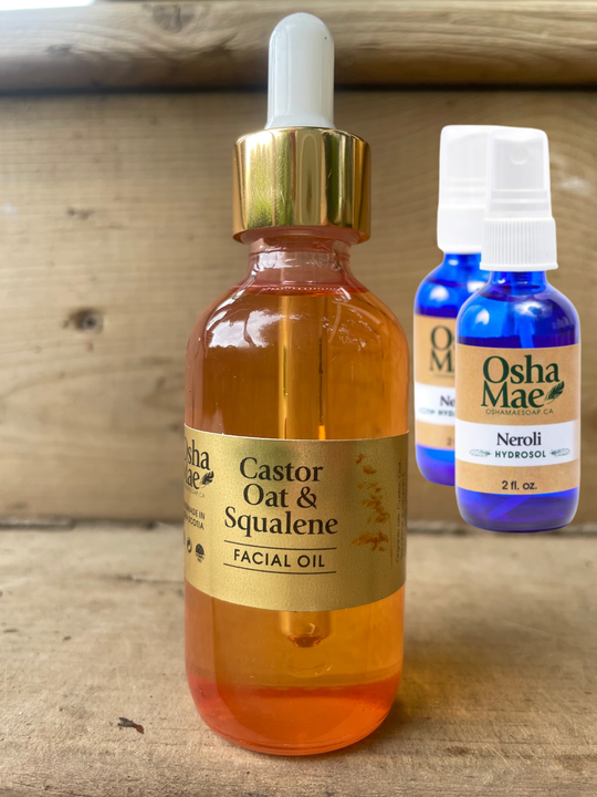 Castor Oat & Squalene Oil & Neroli Hydrosol - Facial Care DUO