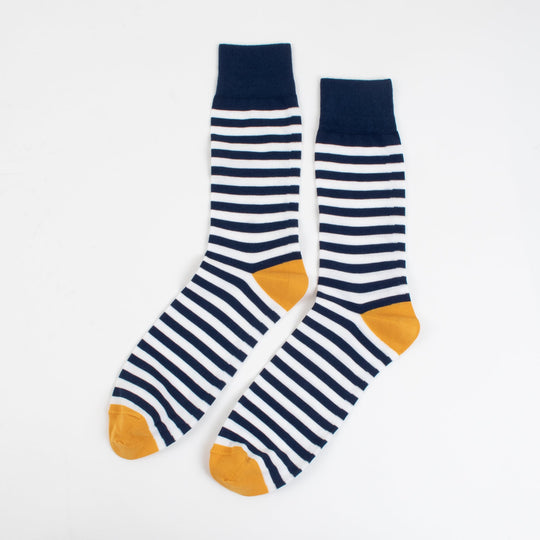 Blue and White Stripes