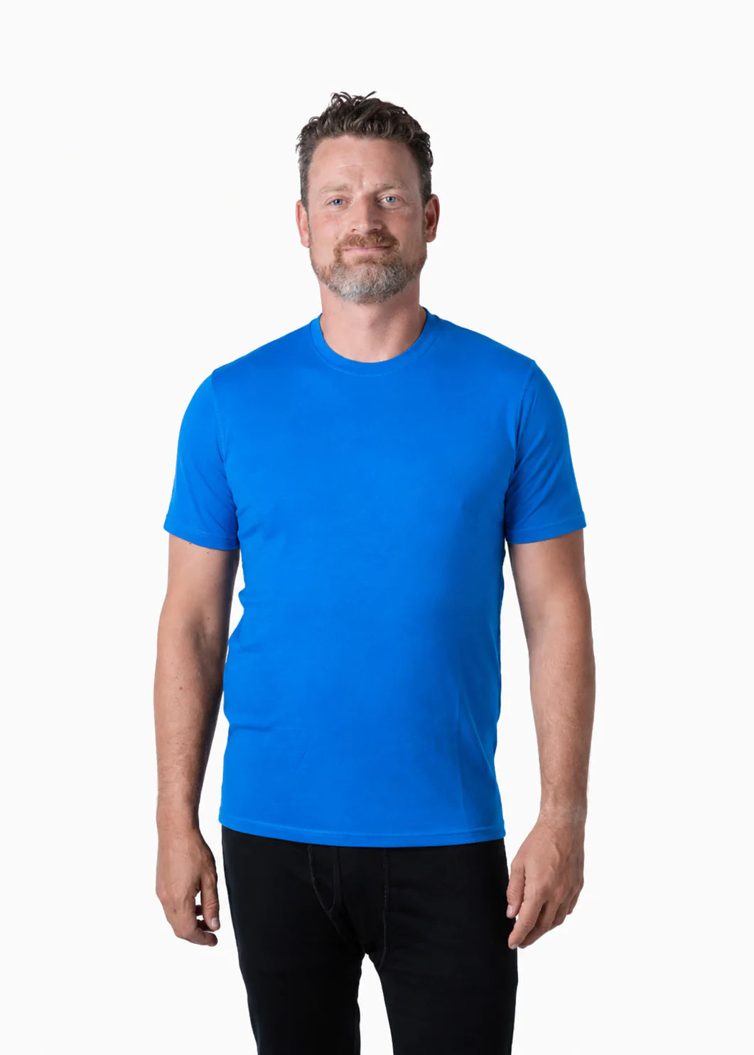 T-shirt à manches courtes pour homme, 100 % laine mérinos, 180 g/m² - Léger 