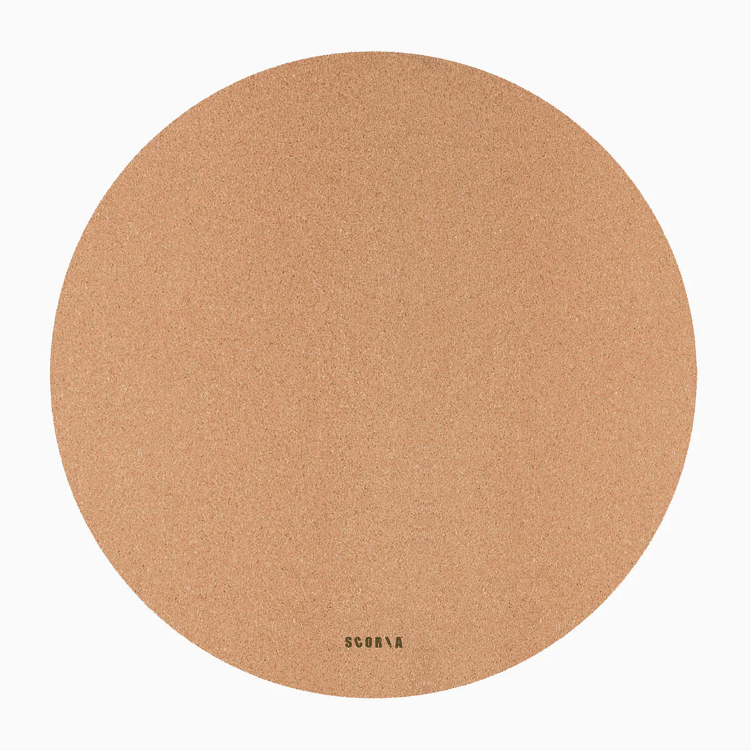 Essential Round Cork Yoga Mat | Multi-use | 53" dia