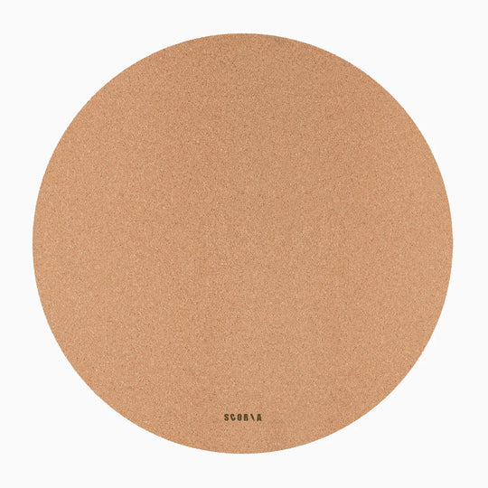 Essential Round Cork Yoga Mat | Multi-use | 53" dia