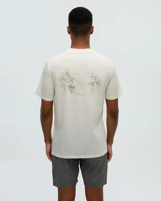 Haiti Palm Overlay T-Shirt