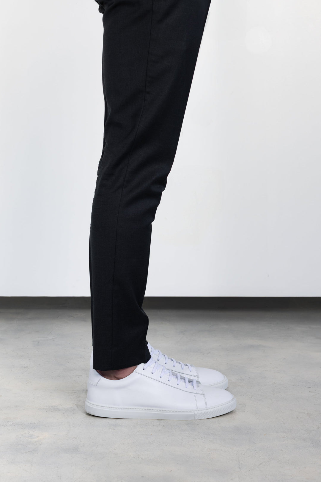 White Calfskin Città Sneaker