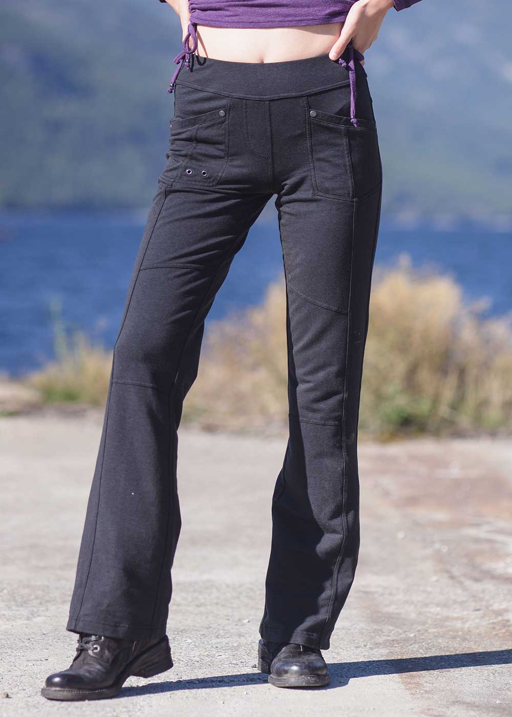 Wilder Pants in Organic Cotton & Bamboo Terry