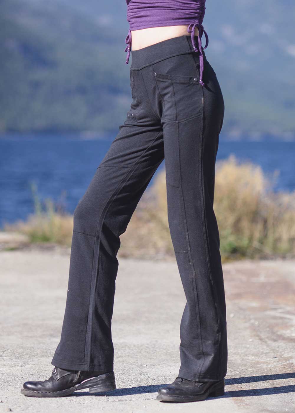 Wilder Pants in Organic Cotton & Bamboo Terry