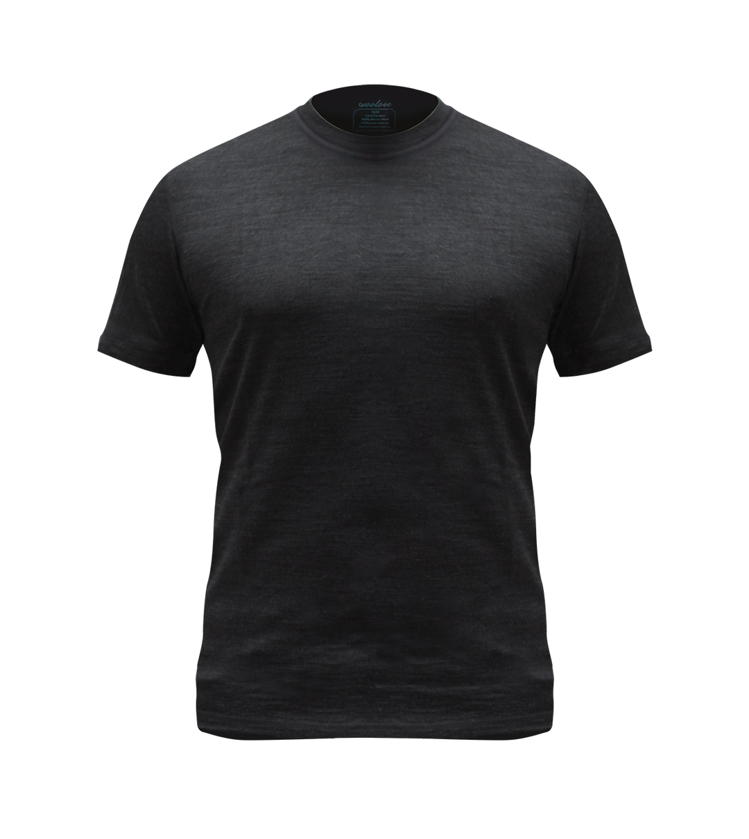 Women's 100% Merino Wool Short Sleeve T-Shirt 180 GSM - Lightweight