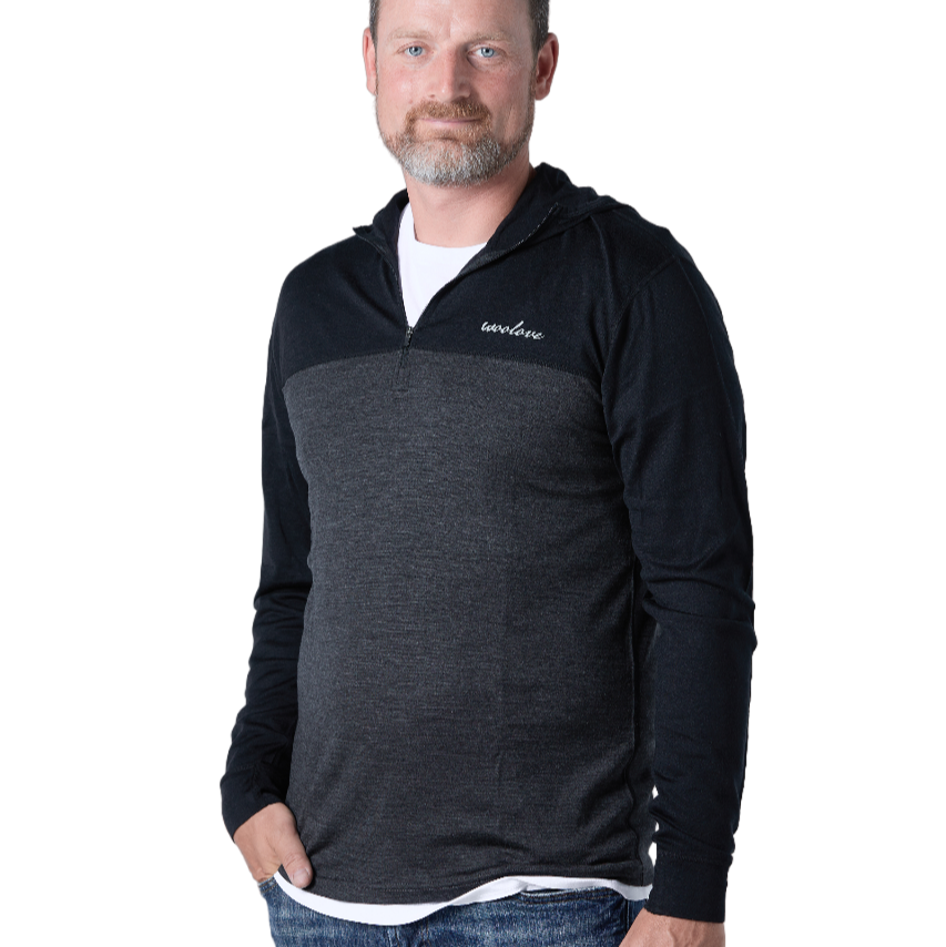 Men's 1/4 Zip Hoodie Pullover