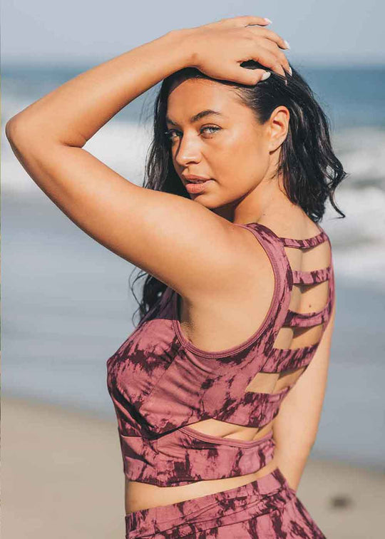 Zora Tank in Hemp Tie-dye