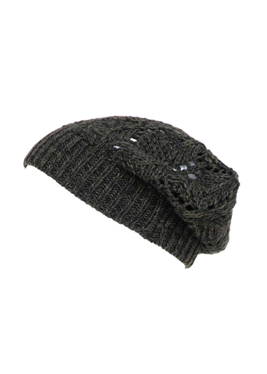 Alaska Beanie in Hemp & Cotton Knit