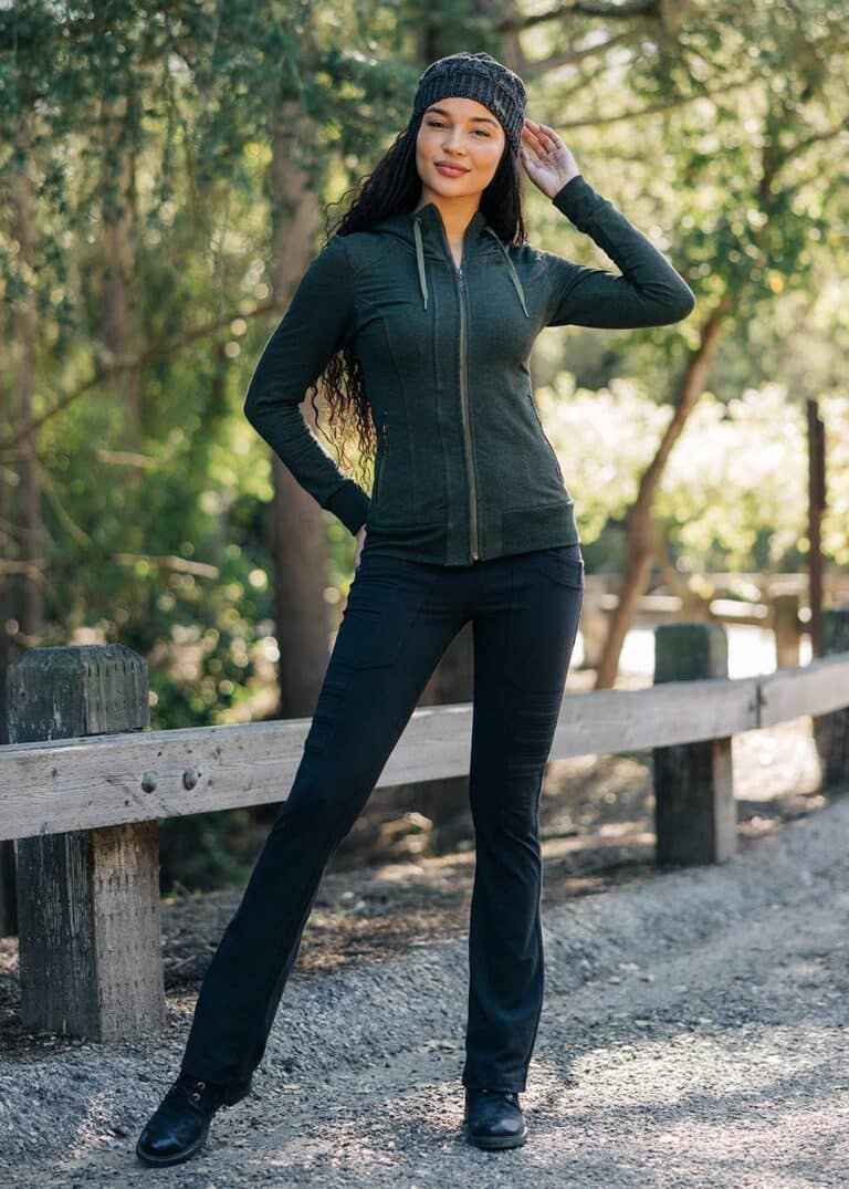 Awaken Hoodie in Hemp and O/C Fleece