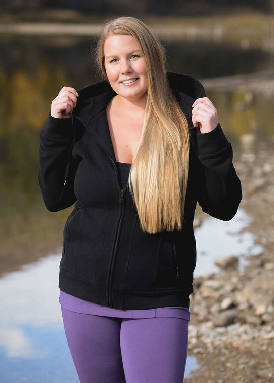 Awaken Hoodie in Hemp and O/C Fleece