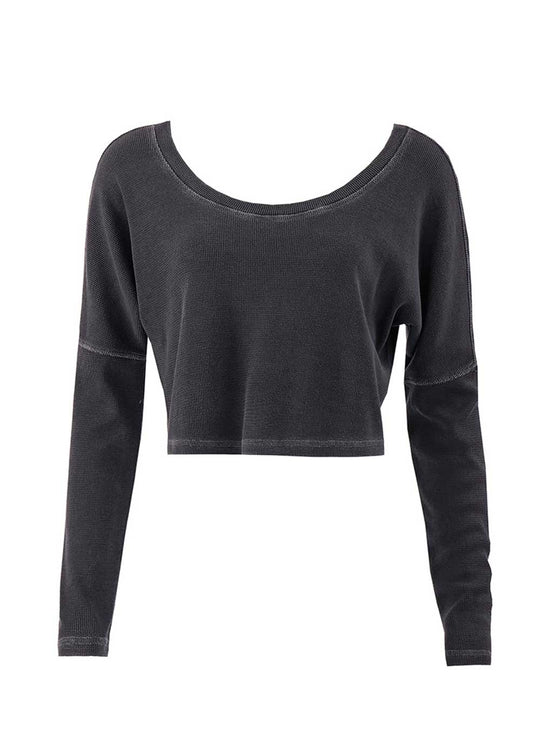 AYA Tee in Organic Cotton Waffle