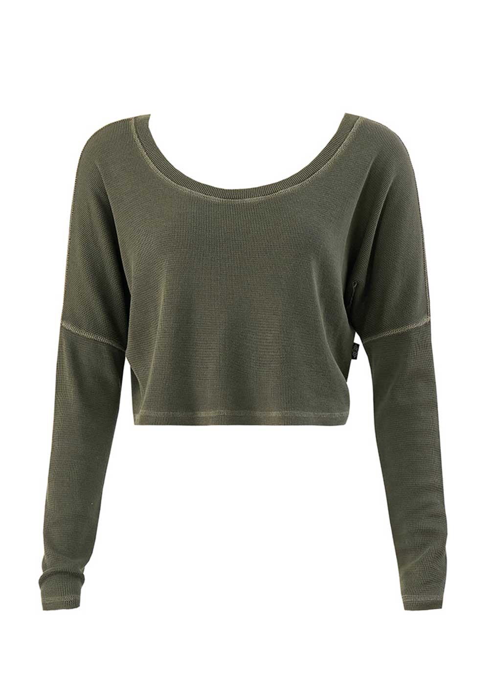 AYA Tee in Organic Cotton Waffle