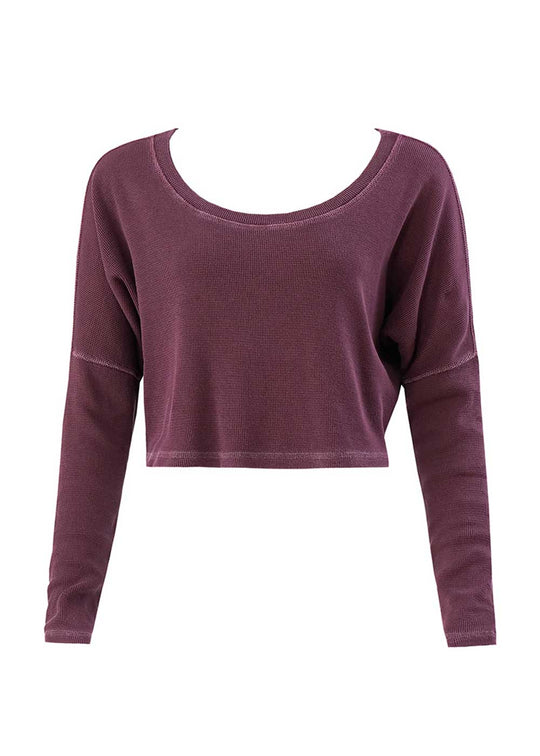 AYA Tee in Organic Cotton Waffle