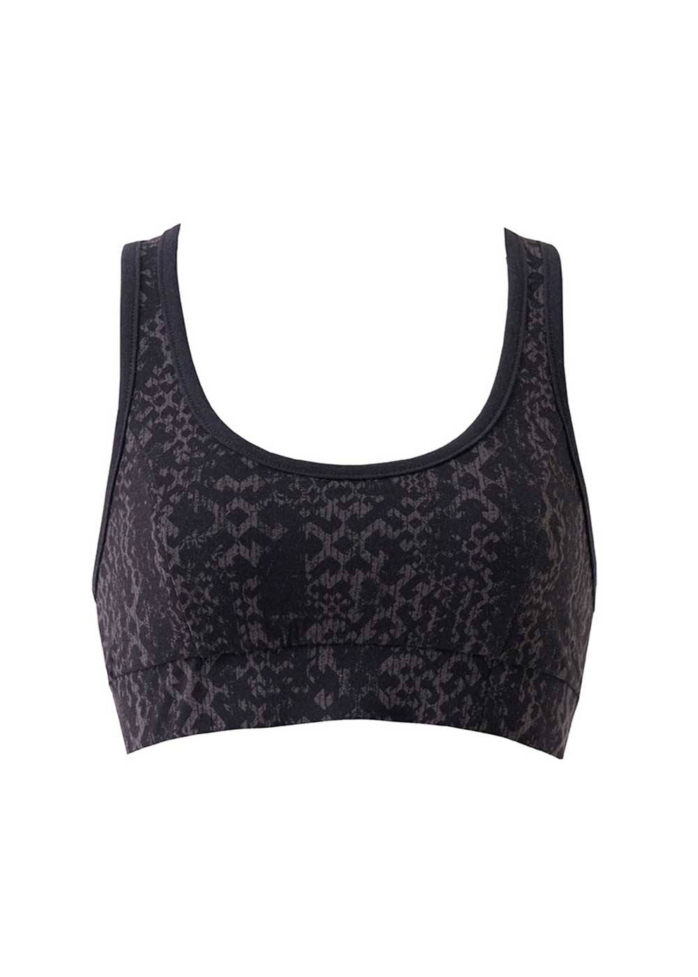 Inertia Bra in Organic Cotton - Modal Print Southwestern