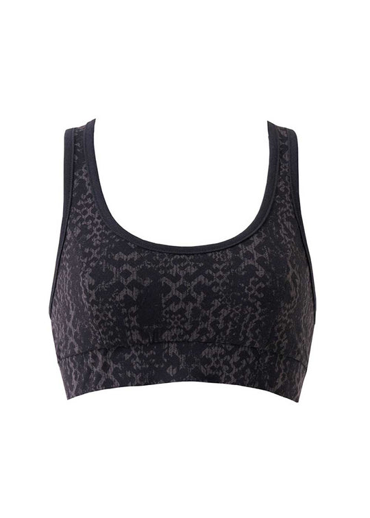 Inertia Bra in Organic Cotton - Modal Print Southwestern