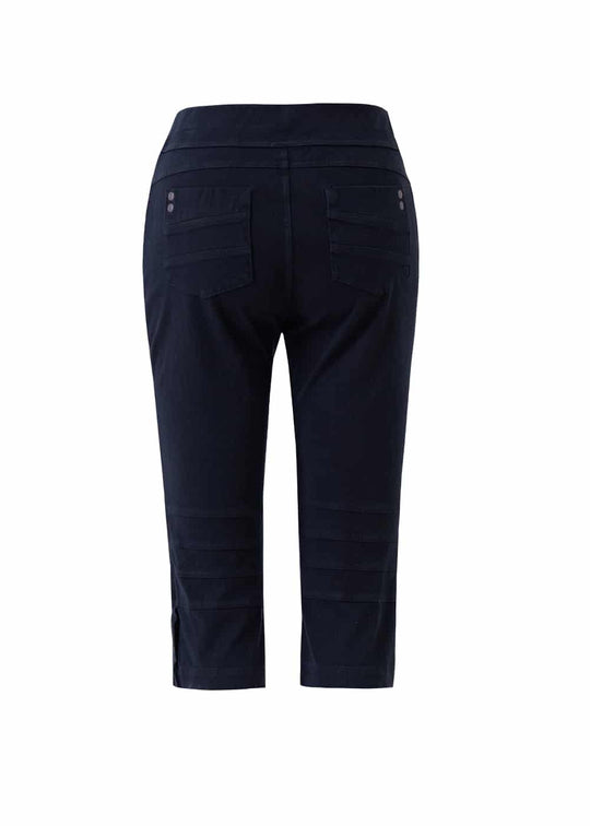 Faraway Capris in Hemp Tencel Denim