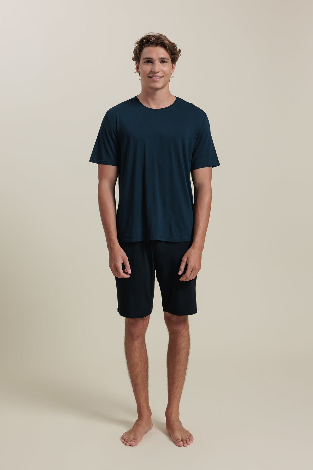 Sleepwear Set <br/> Men’s Bamboo Tee & Shorts Set