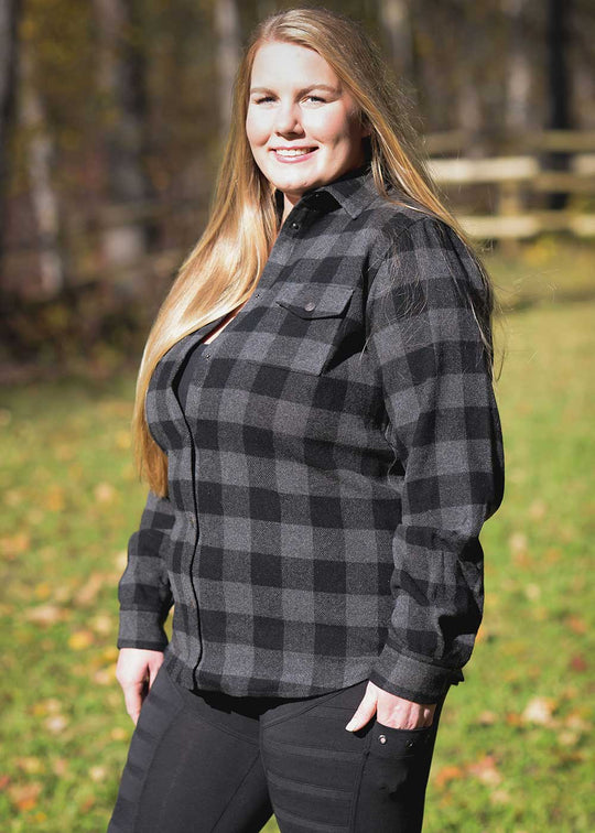 DAKOTA Jacket in Wolf Plaid UNISEX