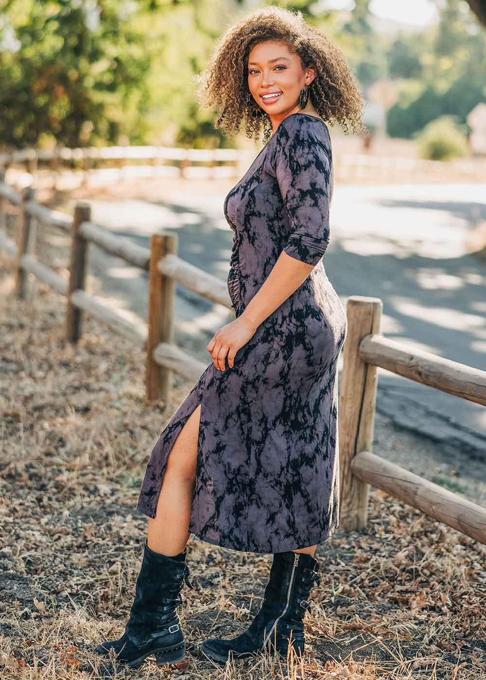 Daphne Dress in Tie-Dye