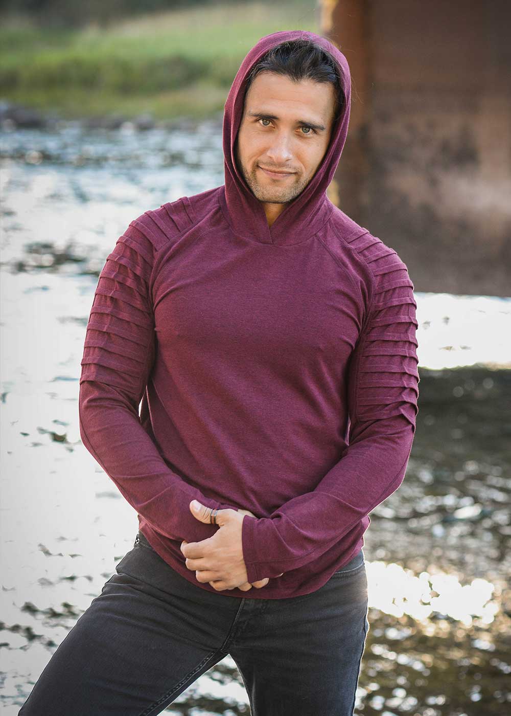 Defender Hoodie in Bamboo & Organic Cotton