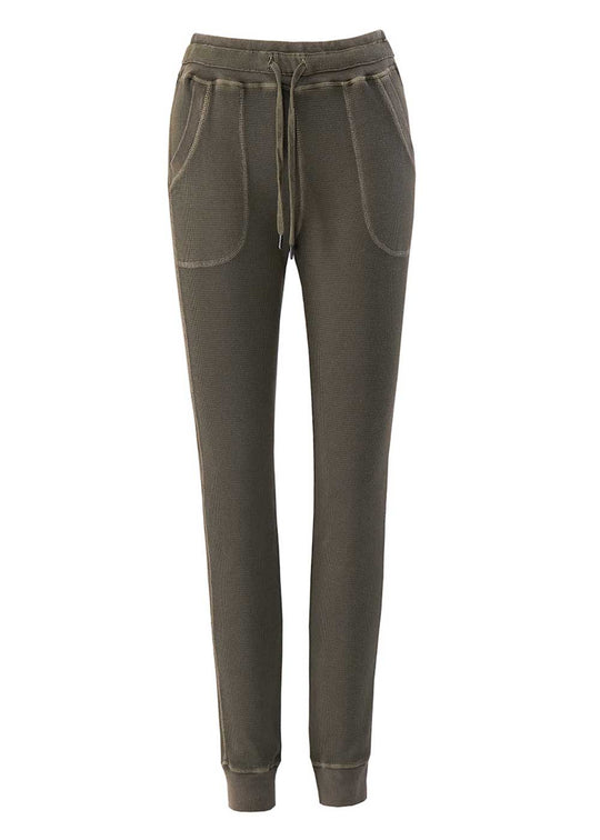 Dreamer Joggers/Pyjamas in Organic Cotton Waffle
