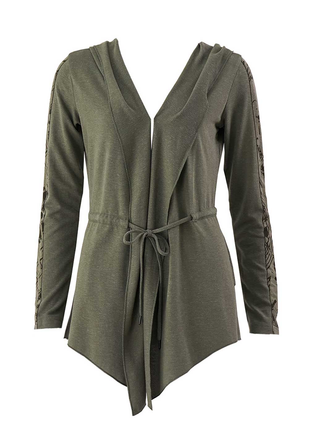 Dusk Cardigan in Hemp & Tencel