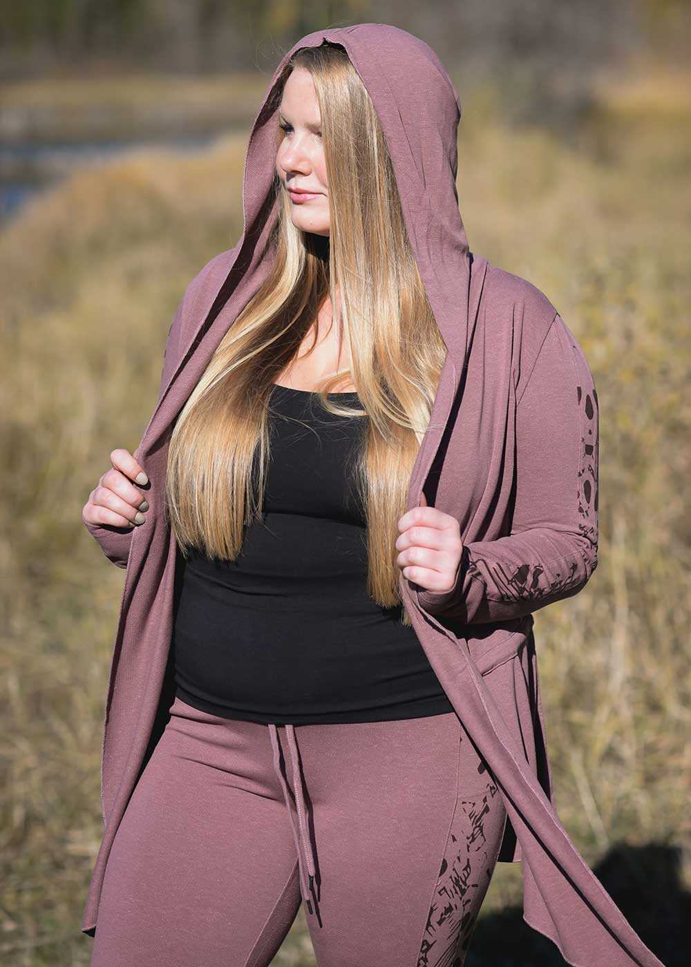 Dusk Cardigan in Hemp & Tencel