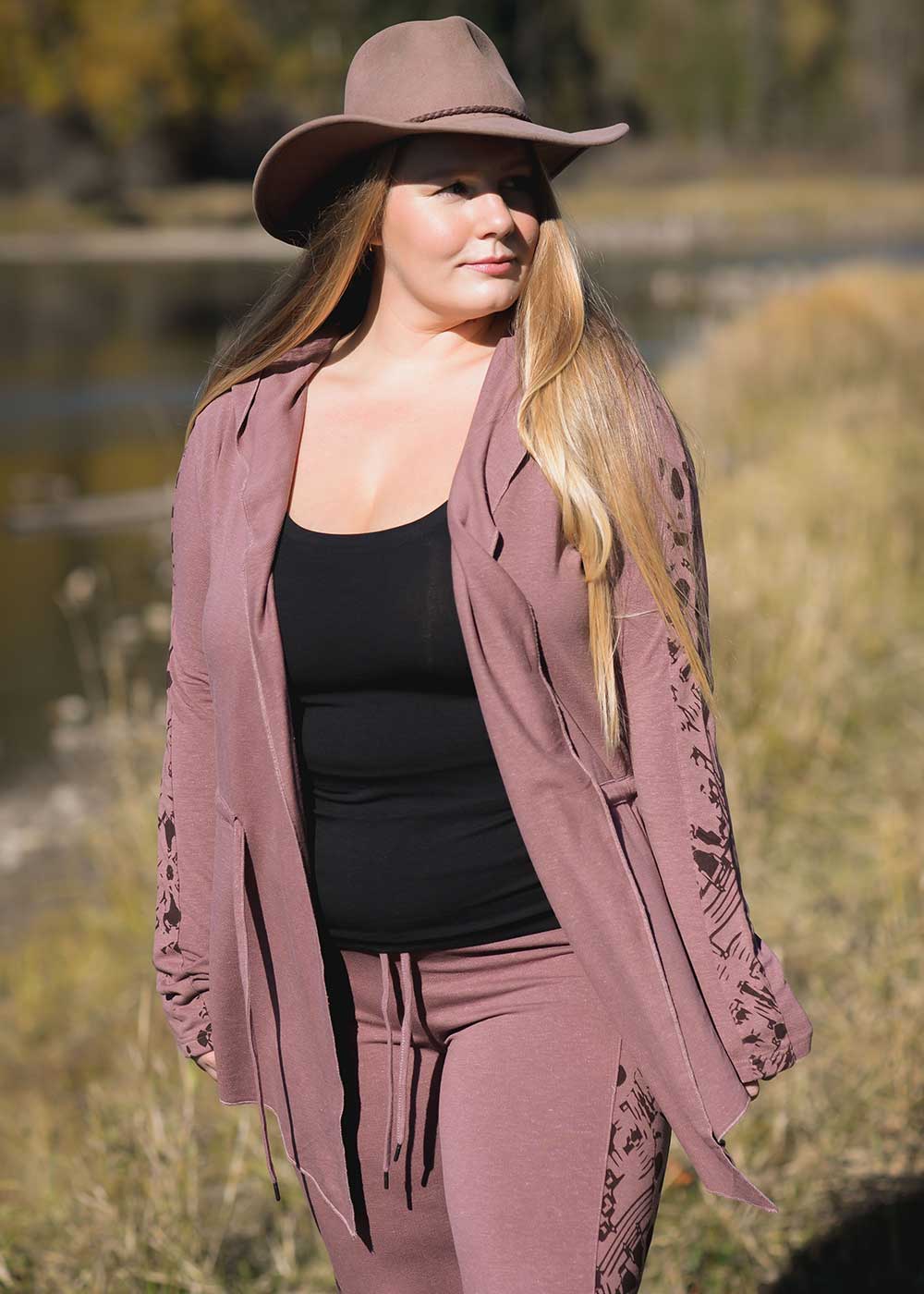 Dusk Cardigan in Hemp & Tencel