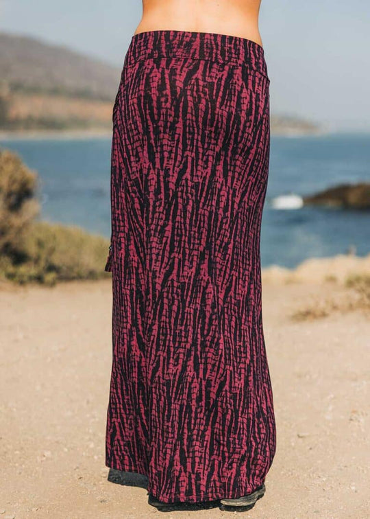 Free Spirit Skirt in Hemp Shibori