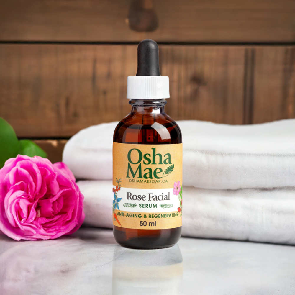 Rose Skin Care Duo – Facial Serum & Facial Lotion