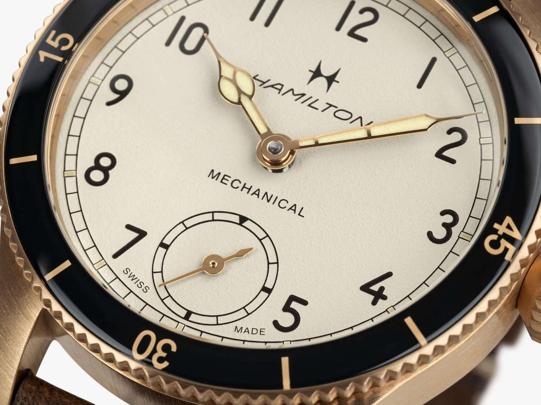 Hamilton Khaki Aviation Pilot Pioneer Mechanical Bronze 43mm Watch H76709510