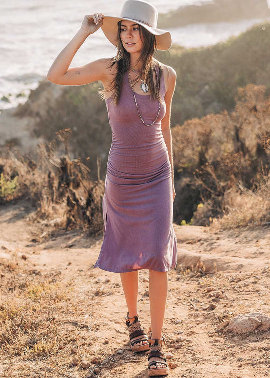 Lumina Dress in Hemp Lyocell Rib