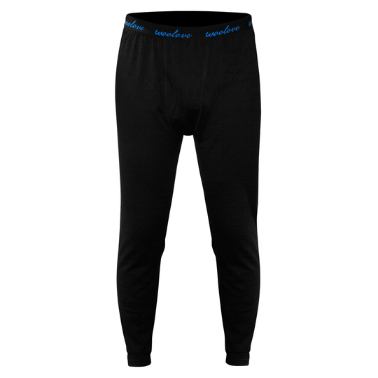 Men's 100% Merino Wool Long Underwear + Beanie